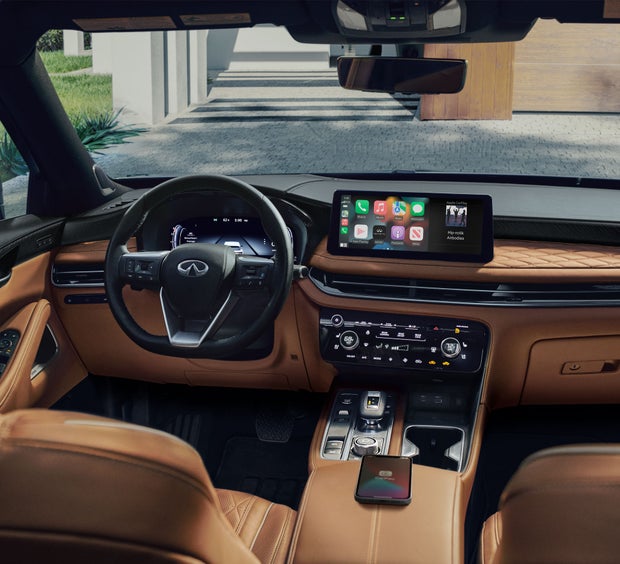 2024 INFINITI QX60 Key Features - Wireless Apple CarPlay® integration | Smith INFINITI of Huntsville in Huntsville AL