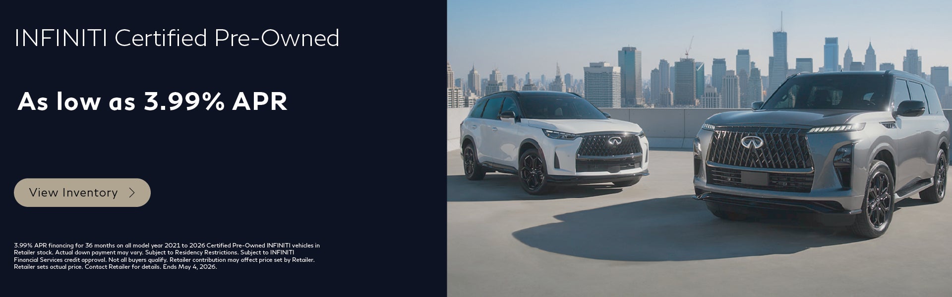 SD INFINITI CPO Offer