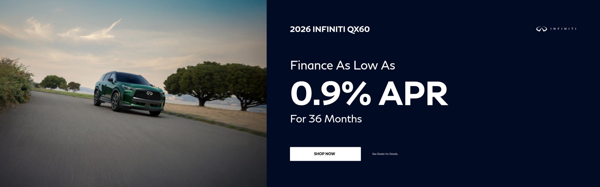 2026 INFINITI QX60 Special
