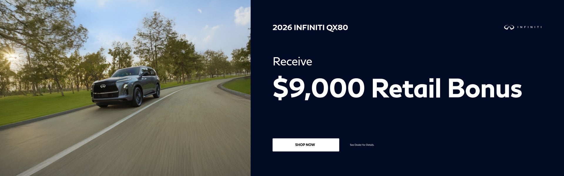 2026 INFINITI QX80 Special