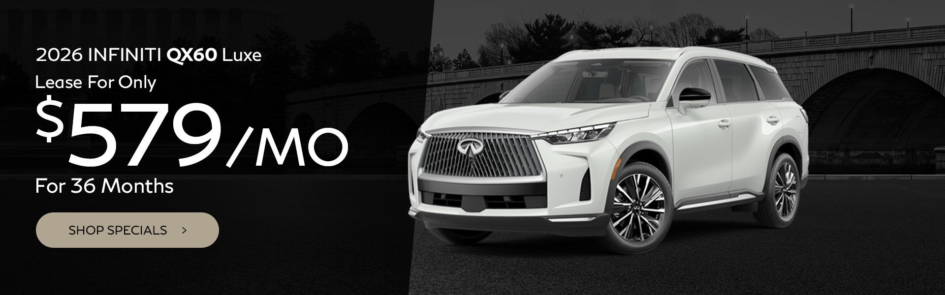 '26 QX60 Lease Special