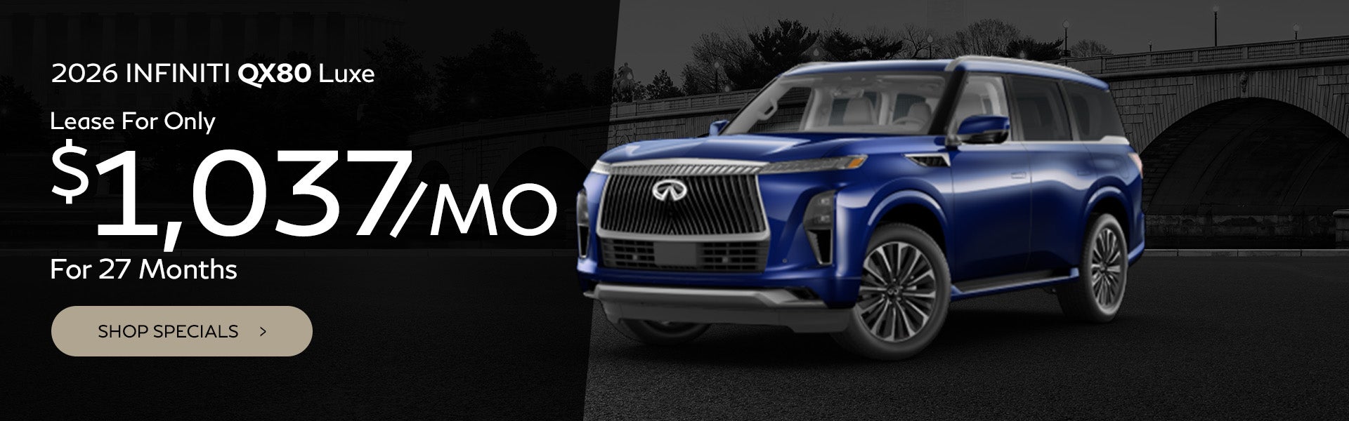 '26 QX80 Lease Special