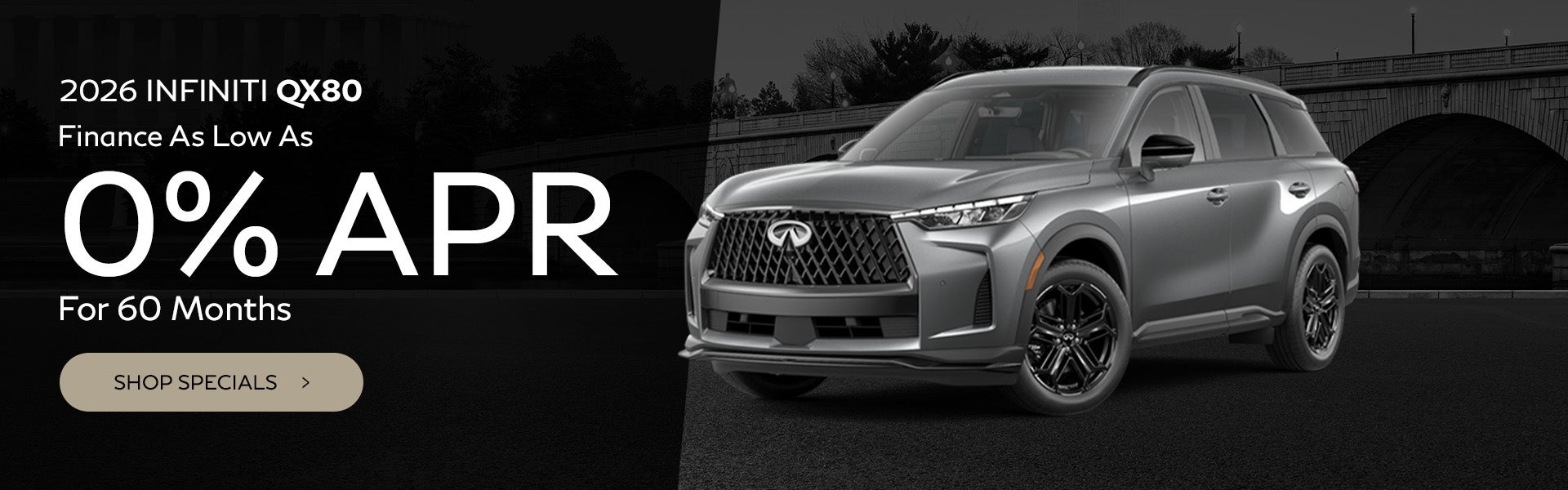 '26 QX80 Finance Special